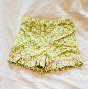 Orient Expressed Inc. Floral shorts Sz 4